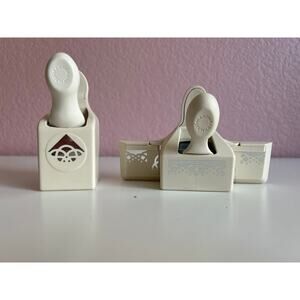 Martha Stewart SWIRLING LACE Punch Around the Page Set Corner & Edge Punch